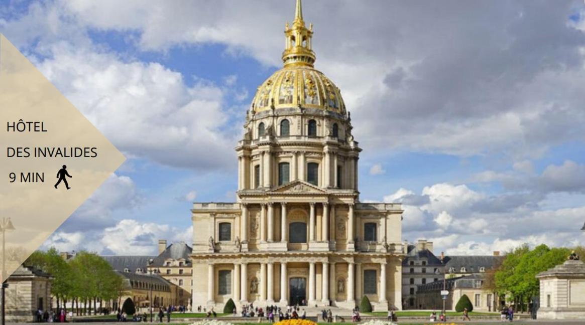 Appartement De Standing 5 - Tour Eiffel/Invalides باريس المظهر الخارجي الصورة