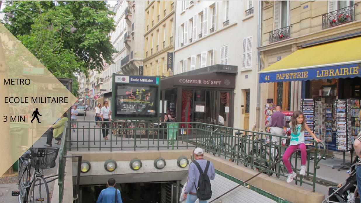Appartement De Standing 5 - Tour Eiffel/Invalides باريس المظهر الخارجي الصورة